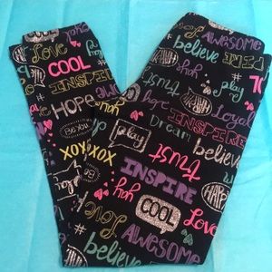 💥 3 FOR 10 SALE💥 Girls Graphic Leggings